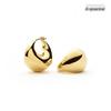Gold Ball Hoop Earrings: Versatile, Stylish, High-End Design for Women