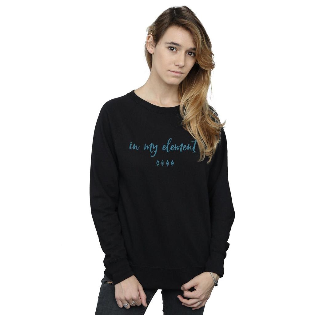 Disney Womens/Ladies Frozen 2 In My Element Sweatshirt