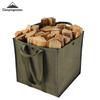 Large Size Canvas Firewood Wood Carrier Bag Log Storage Camping Outdoor Holder Durable Carry Bag With Double Handles