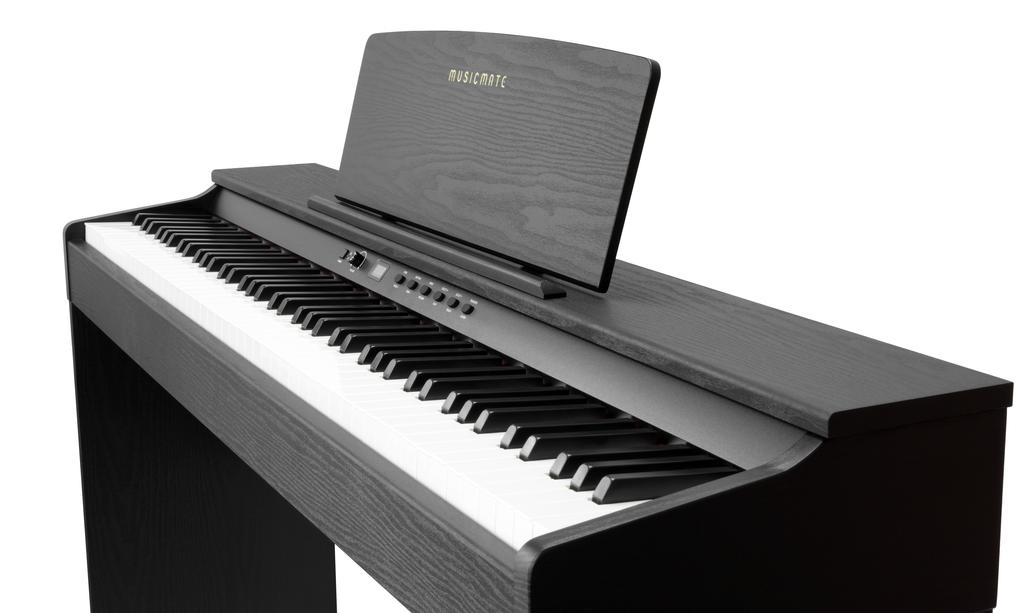 MusicMate MM-P60-B PureHarmony BLACK Digital Piano