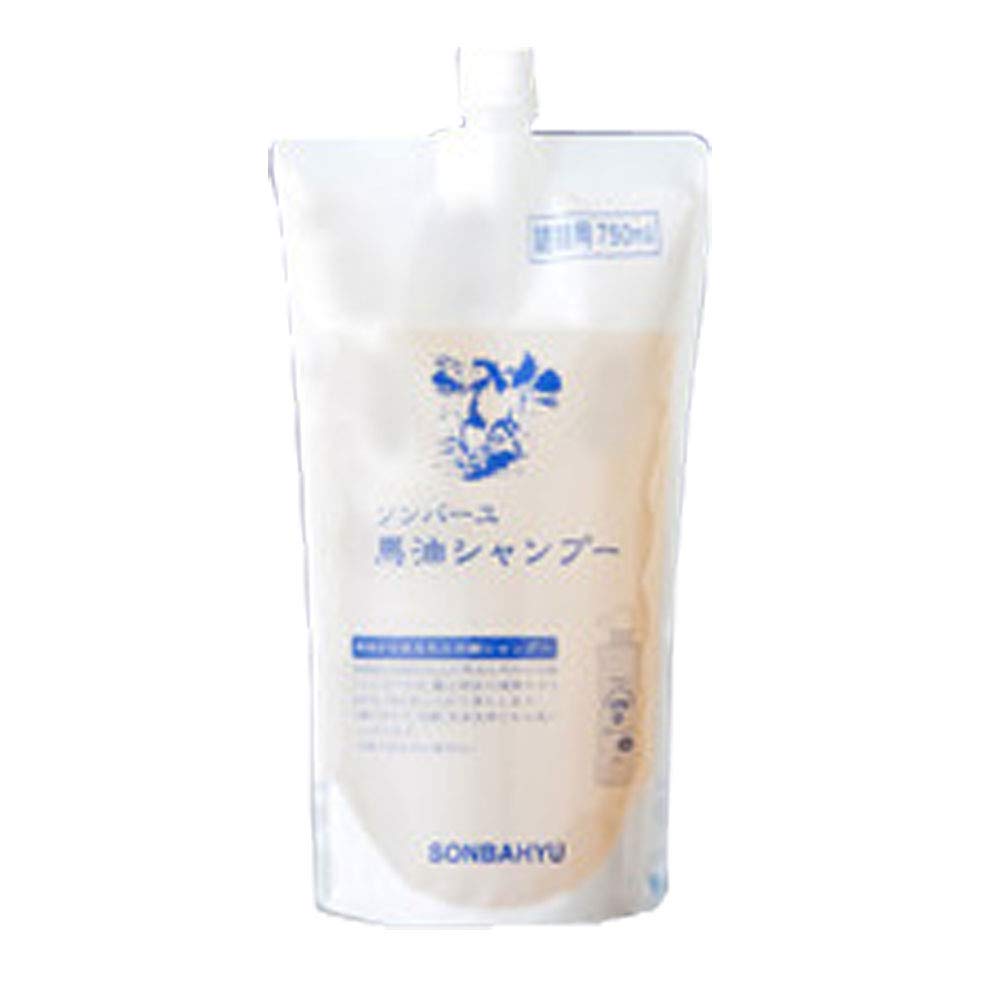 

Sonbayu Horse Oil Shampoo Refill 750ml Liquid 750ml (x 1)