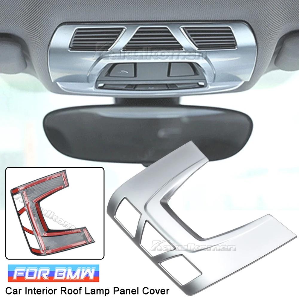 

New Car Interior Front Reading Light Roof Lamp Panel Cover Trim for BMW 1 2 3 4 Series X1 X2 X5 X6 F20 F22 F45 F30 F31 F48 F15 срібний