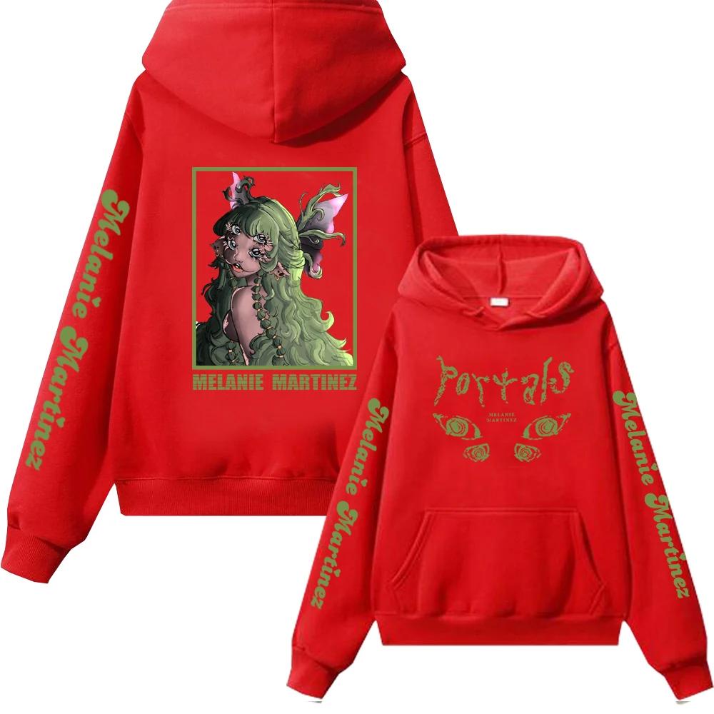 Melanie Martinez Portals Tour Printed Hoodies Women Men Fleece Comfortable Hooded Sweatshirts Harajuku Hip Hop Street Hoody