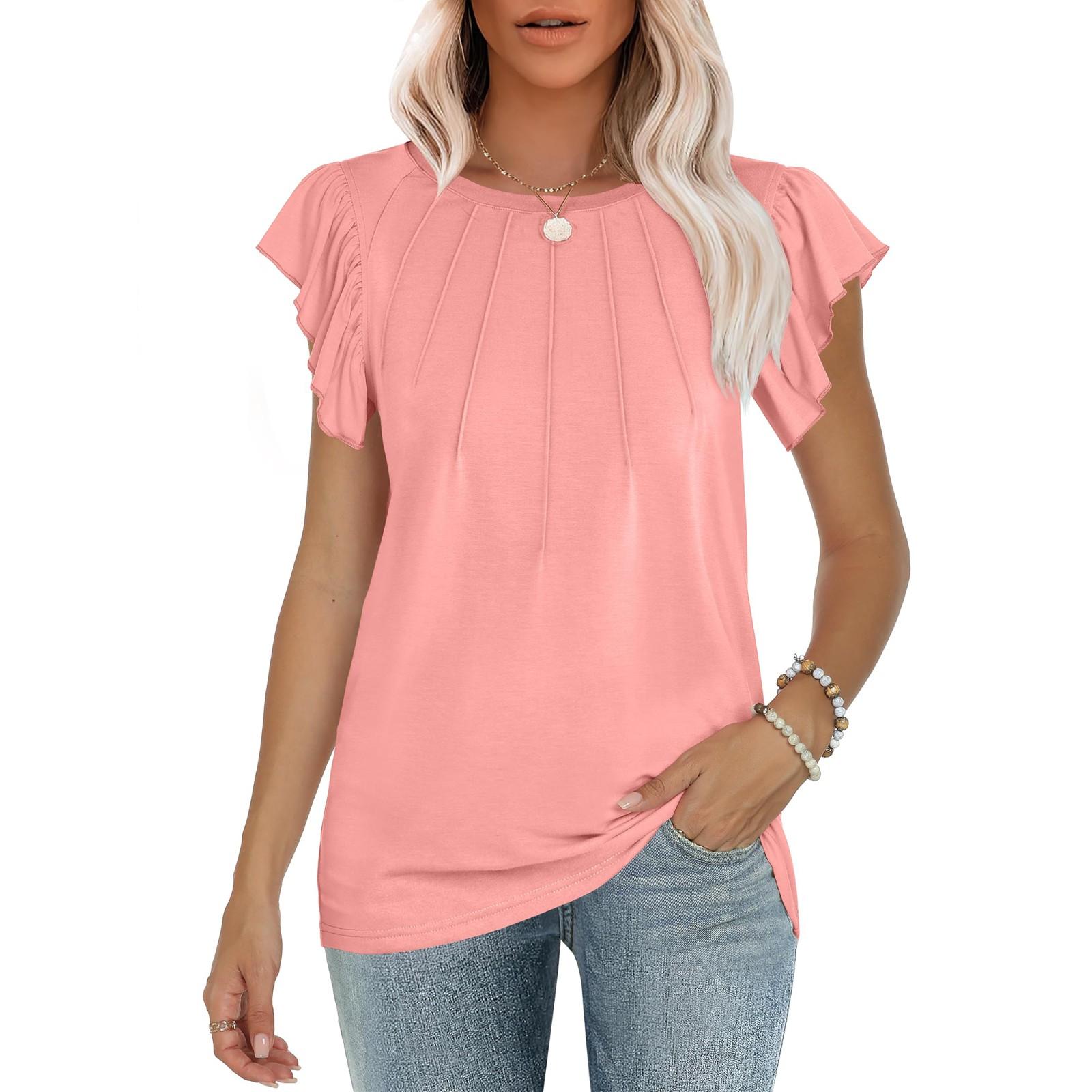 

Женские повседневные свободные рубашки модные топы футболки футболки S