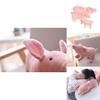 Cute Pink Pig Plush Toy Soft Animal Sleeping Pillow 25/40/60cm Comfortable Size