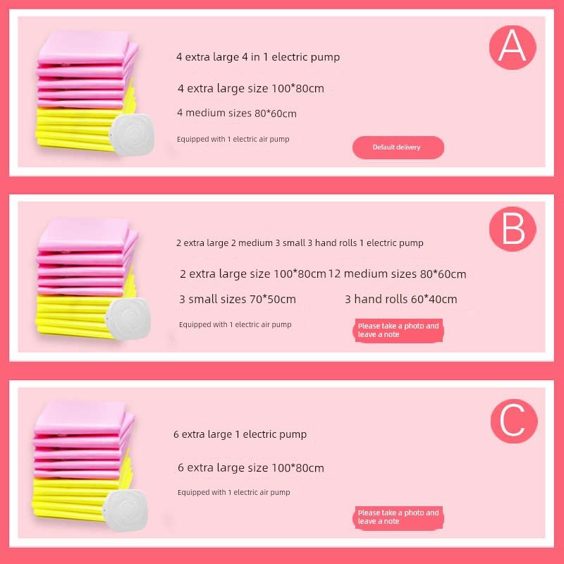 Vacuum Storage Bags, Compression Bags, Vacuum Quilt Organizer Bags, Vacuum Bags for Quilts, Household Luggage Packing