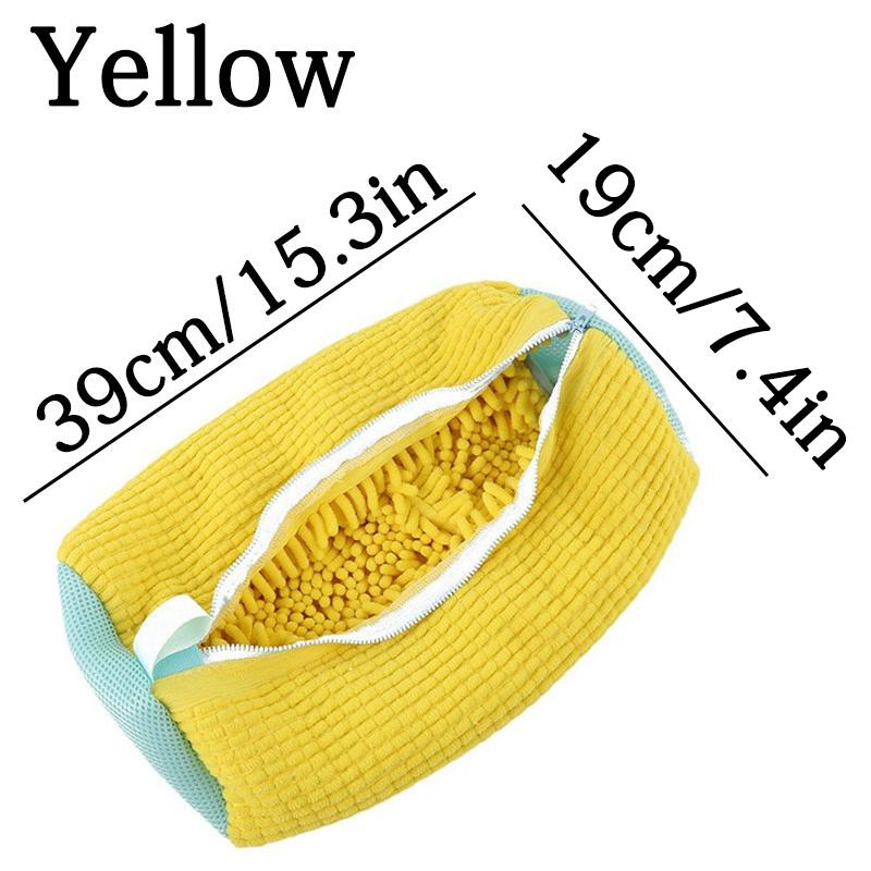 Washing Shoes Bag Cotton Laundry Fluffy Fibers Easily Remove Dirt  Anti-Deformation Shoe And Plush Toy Cleaning Bag