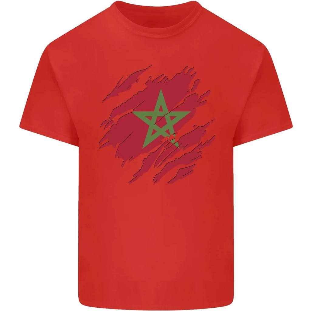 Morocco Seal of Solomon graphics 100cotton unisex shirt 2026 New Oneck Short Sleeve mens Womens fashion Tshirt fan gifts