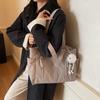 2025 Autumn New Shoulder Bag Canvas Bag Women's Large Capacity Shoulder Bag Student Fashion Tote Bag Handbag Bag