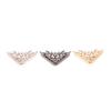 Metal Bags Corner Protectors With 2 Screws Handbags Clip Edges Hollow Fixed Decorative Buckle Diy Hardware Accessories