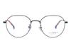 Alloaiweeo [Aloxrounz] Ar8009A C1 Polygon Round Beta Titanium Ip Plated Glasses