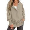 Women's Color Corduroy Hooded Long Sleeve Casual Top