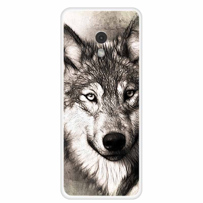 For Nokia 235 4G Case Nokia 215 220 4G Wolf Lion Clear Silicon TPU Back Cases for Nokia 220 4G 4G Phone Cover Cute Soft Fundas