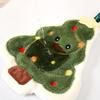 1PC Hand Towel Multi Element Christmas Creative Embroidery Thickened Hanging Cartoon Small Towel Household Coral Fleece Cute