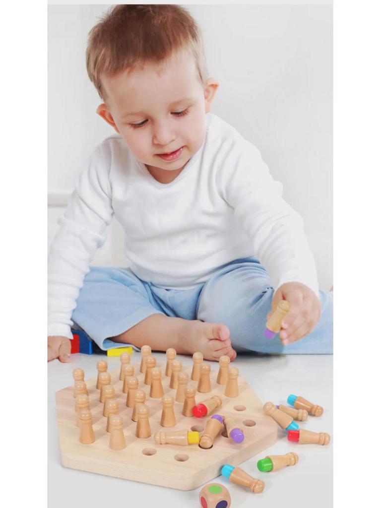 Children's Color Memory Chess: Educational Toy for Logical Thinking and Concentration