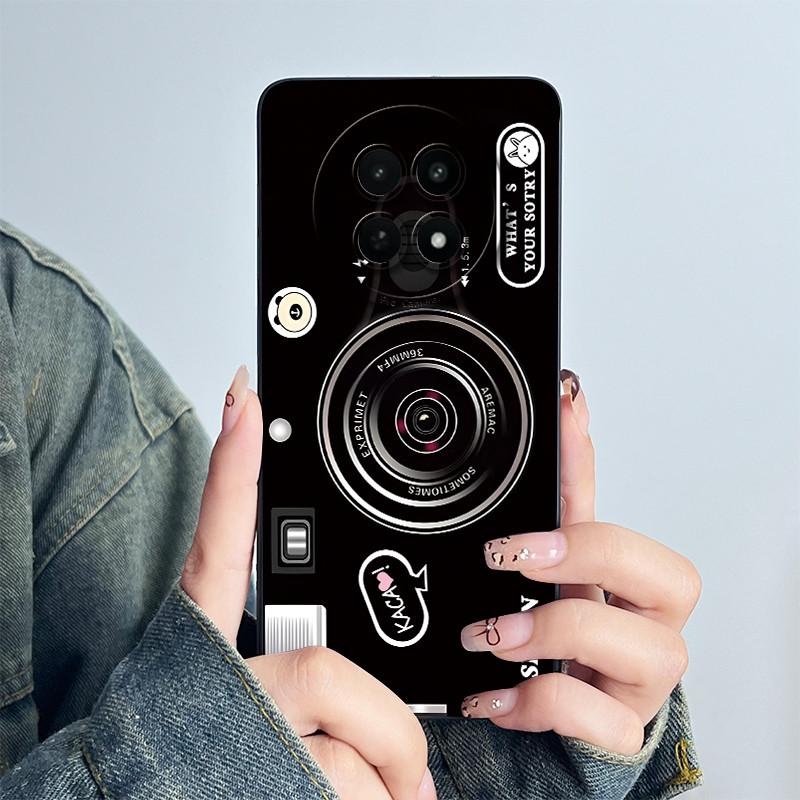 Für Realme 12 5G 12X Narzo 70X Handyhülle RMX3999 RMX3997 Funda Weiches Silikon Süß Bemalt Mode Coque Mit Blumenmuster Abdeckung