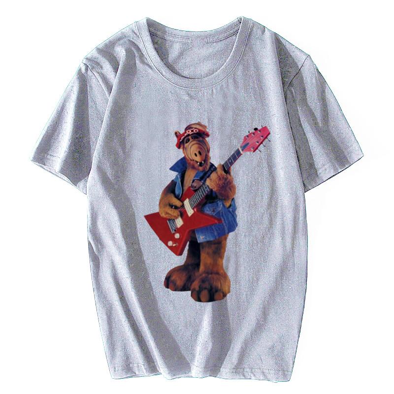 Alf T Shirt Alf Yeah T-shirt Graphic Tee Shirt Male Funny Short Sleeves Casual Cotton Tshirt Cool Streetwear