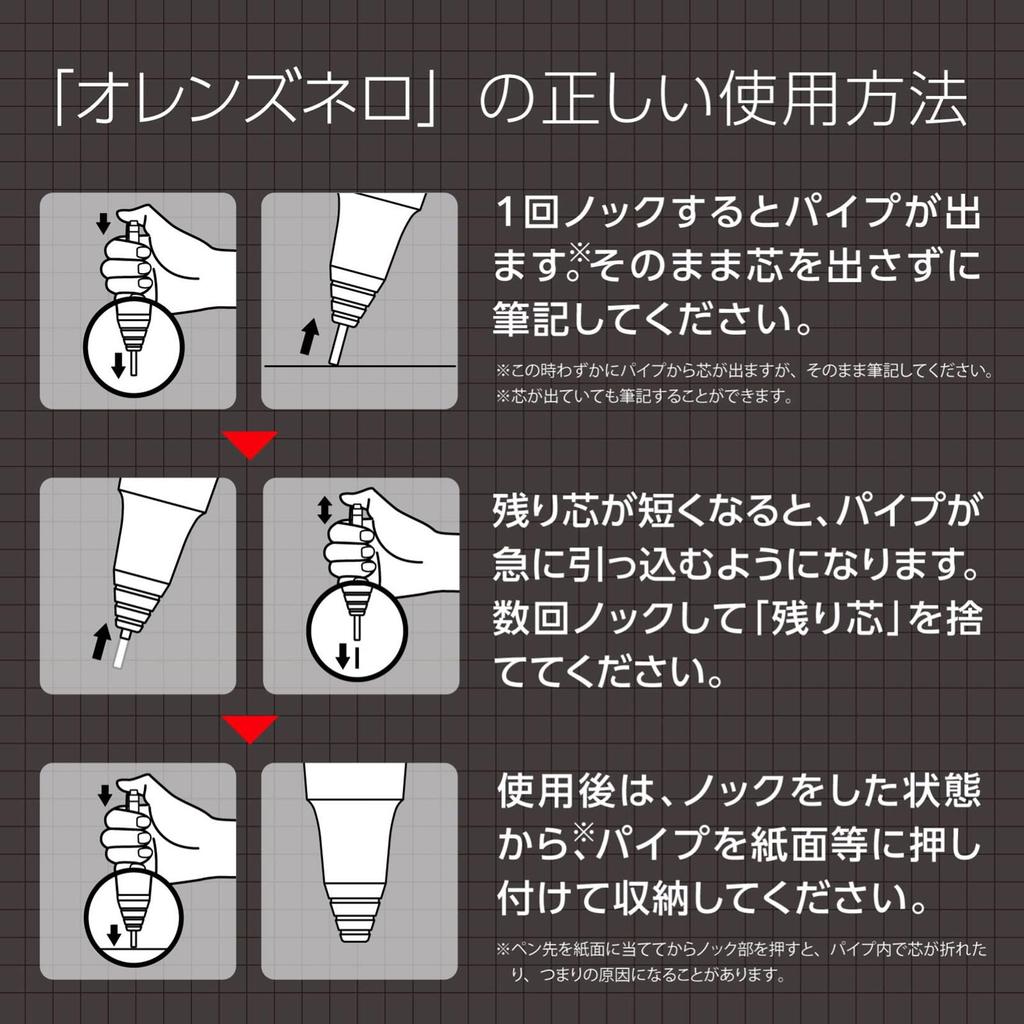 Pentel Orenz Nero Mechanical Pencil, 0.2mm, PP3002-A