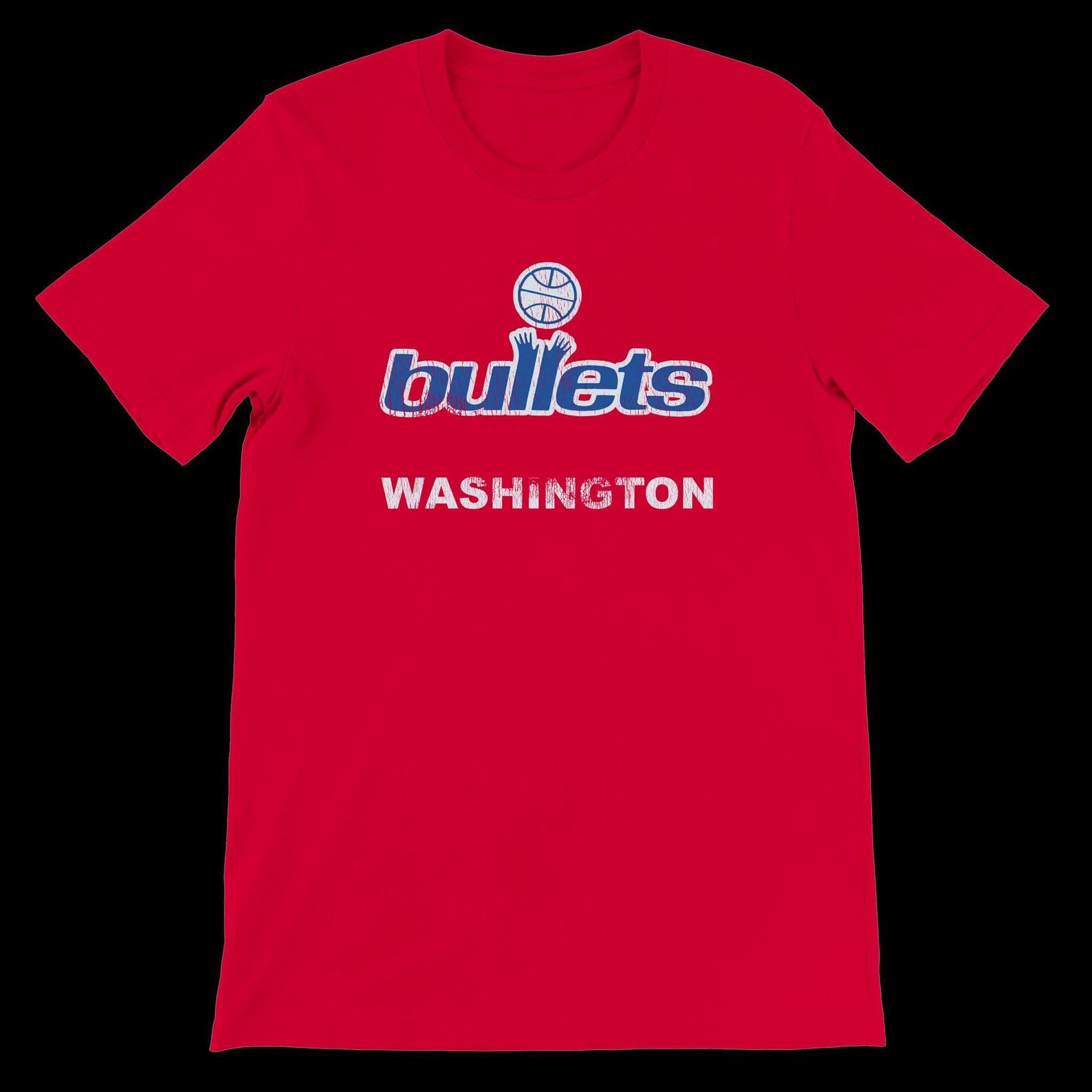 Washington Bullets T-Shirt - Vintage Basketball Team Shirt | Retro Sports Apparel 2XL