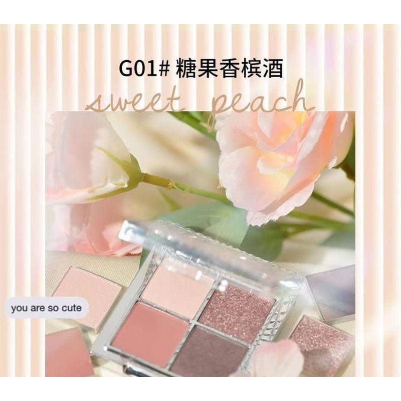 GOGO TALES - Light and Shadow Transfer Lidschattenpalette - 4 Farben