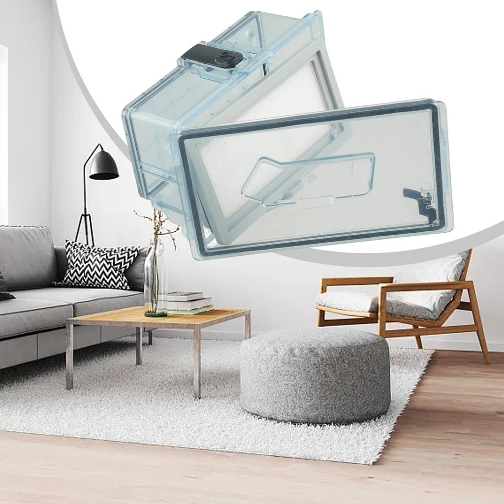 1* Pojemnik na kurz  1* Filtr Do Samsung Powerbot-E VR05R5050WK Odkurzacz Automatyczny Czyszczenie Pojemnika na Kurz Filtra Do Odkurzaczy