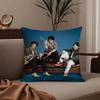 Band J-JONAS B-BROTHERS Pillow Case Anti-dustmite Pillowcase Invisible Zipper Silky Short Plush Sofa Cushion Cover