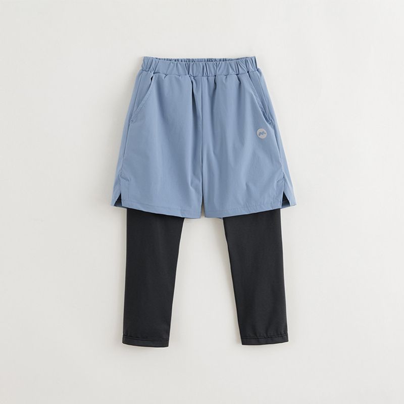 [Quick-Drying] Mark Jenny Boys' Fashionable Two-In-One Sports Pants Children's Pants Spring New Style 250037