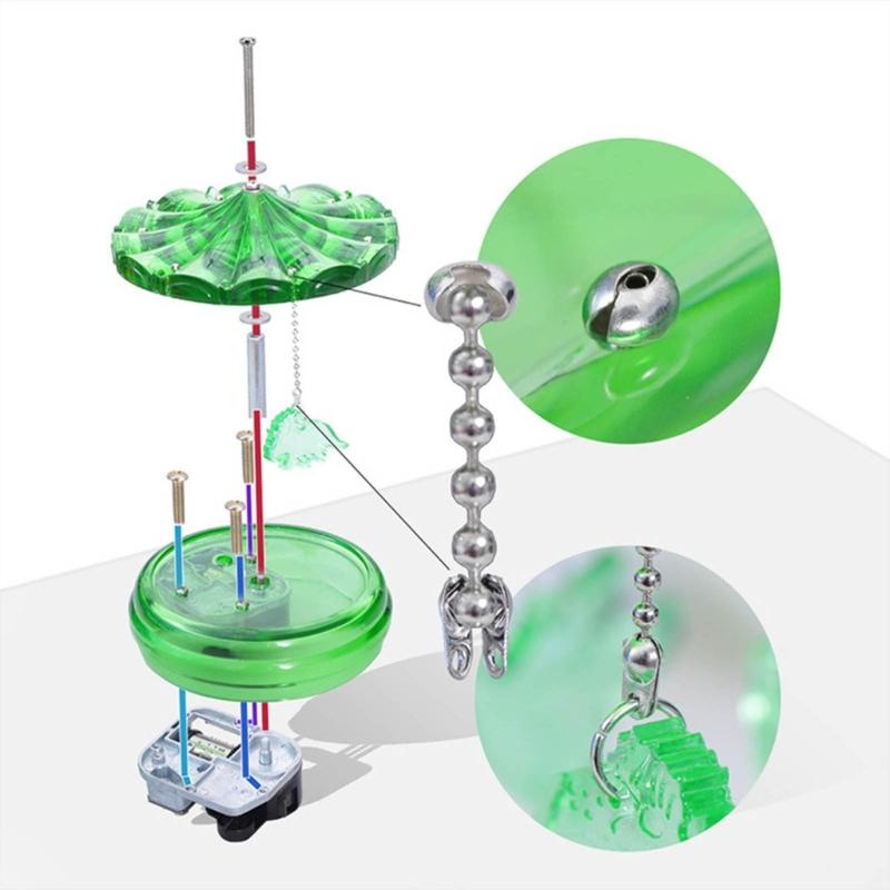 Musical Carousel DIY Silicone Mold for Music-Box Umbrella Bottom and Cover Mold DIY Movement Materials Round Brand Mold