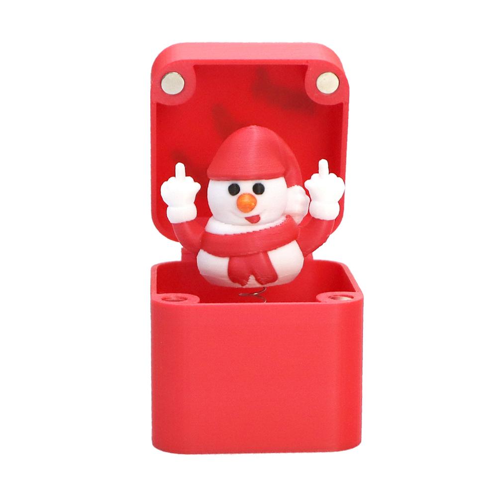 Fun Pop-up Surprise Gift Box Prank Middle Finger Surprise Valentine's Day Christmas Holiday Gift Toy Home Decoration