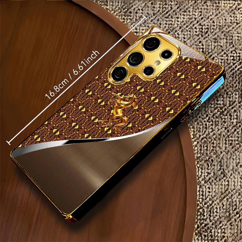 Vendita calda Moda Semplicità Di alta gamma Placcatura Vetro Custodia per Telefono per Samsung Galaxy S26 S25 S24 S23 S22 S21 FE,Ultra,Plus