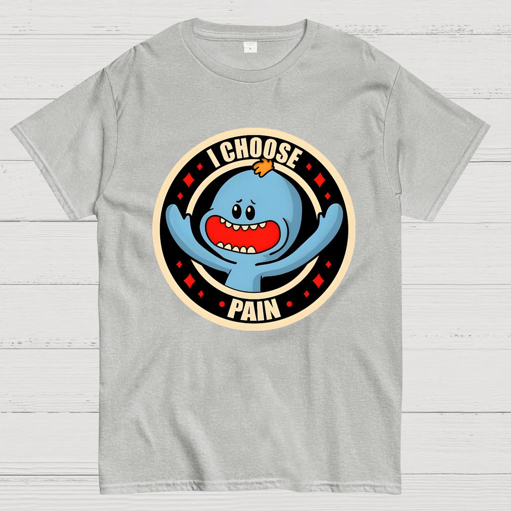 I Choose Pain Cotton Summer Casual Cool Loose T-Shirt