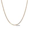 Figaro Chain Necklace Stainless Steel Link Gold Color Choker Necklace Layered Women Girls 14"  18" 20" 24"