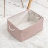 Folding Storage Baskets Kids Toys Organizer with Handle Clothes Sundries Storage Box Bucket Cabinet Storage Bag Laundry Basket