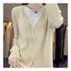Navava Men S Ribbed Simple Zip Up Long Sleeve Knit Cardigan Nk1956