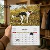 Praktischer Tageserinnerungskalender 2027, Hunde, die an schönen Orten kacken, 12 Monatsseiten Jan. Kalender - Dez. 2027, Lustige Hunde-Scherzgeschenke für Kollegen,