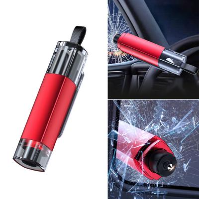 2 in 1 Auto Sicherheitshammer Multifunktionaler Aluminium Fensterbrecher Unterwasser Notfall Mini Fensterbrechhammer Flucht