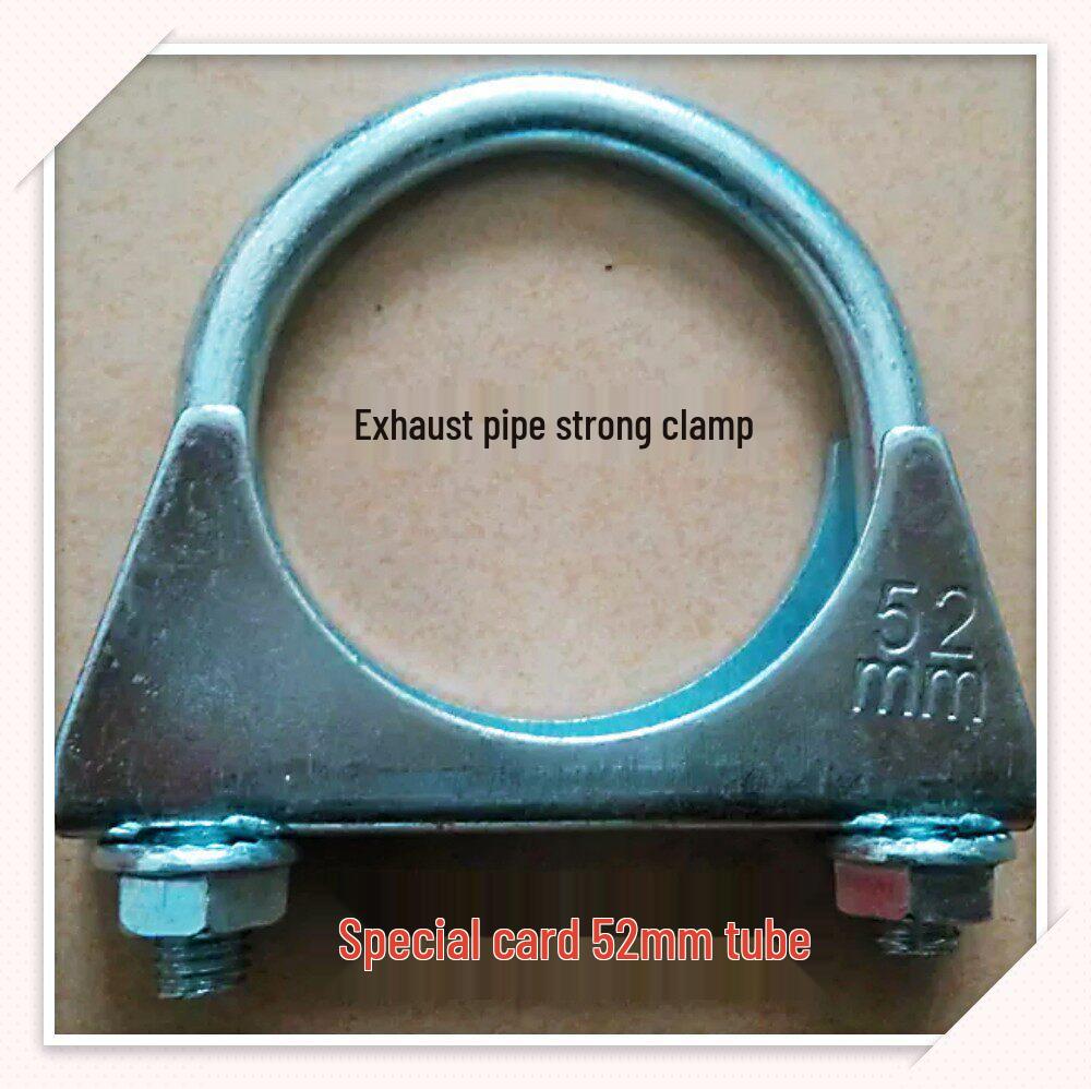 Heavy Duty Zinc Plated U-Type Steel Exhaust/Muffler Pipe Clamp (38/54/70) Extra Shipping Payment