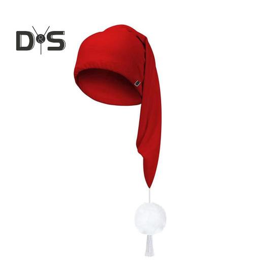 Unisex-Schlafmütze mit Bommel, verstellbar, einfarbig, elastisches Design, Thermomütze für kaltes Wetter, Herbst- und Wintermütze