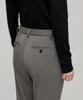 MUSINSA STANDARD WOMAN Women'S Heavyweight Fleece-Lined Slim Straight Hidden Elastic Waist Slacks [Warm Gray]