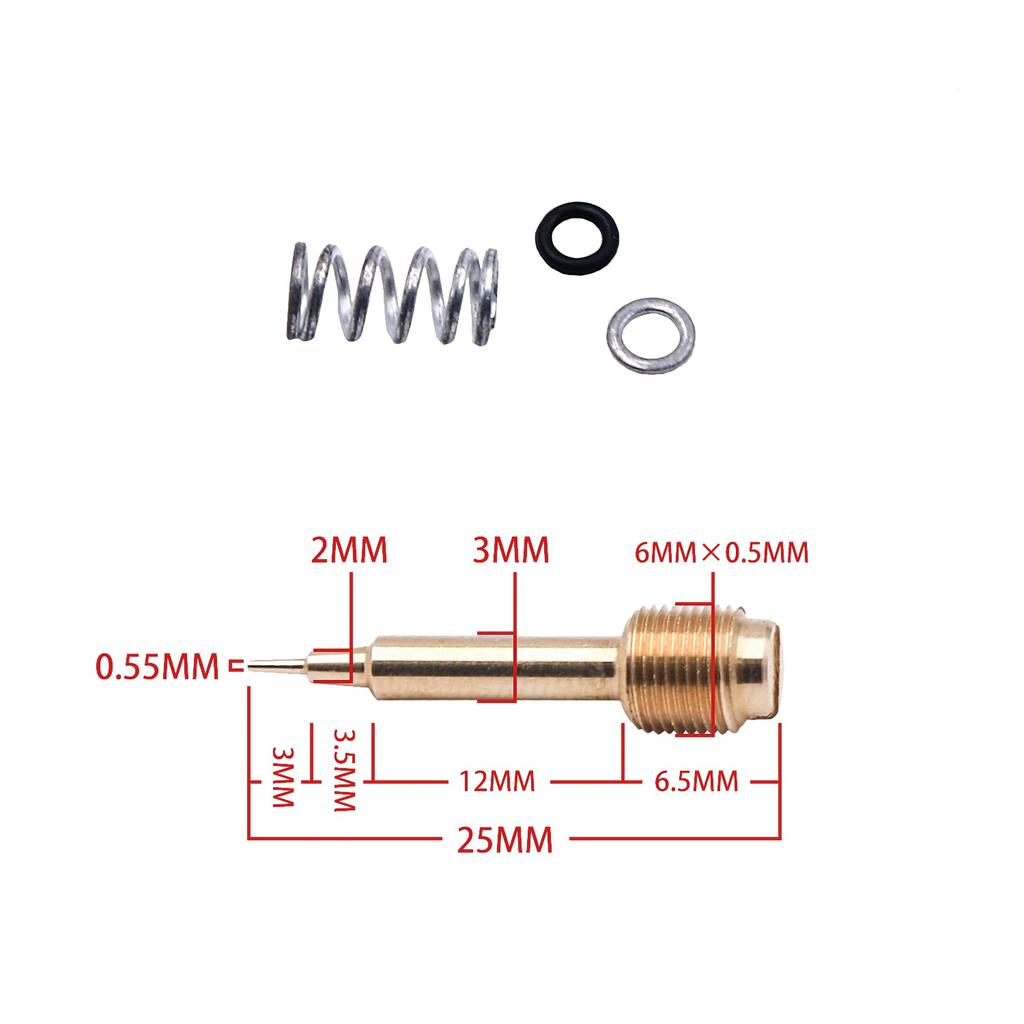 SHU.M-T Carburetor Repair Complete Kit for 1989-1999 Kawasaki KPS ZXR250/ZXR250R ZX-2R A1 A2/B1 B2/C1