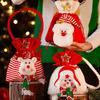 New Christmas Apple Bag, Gift Bag Cartoon Lei Feng Hat Knitted Doll Tote Bag Old Man Gift Bag