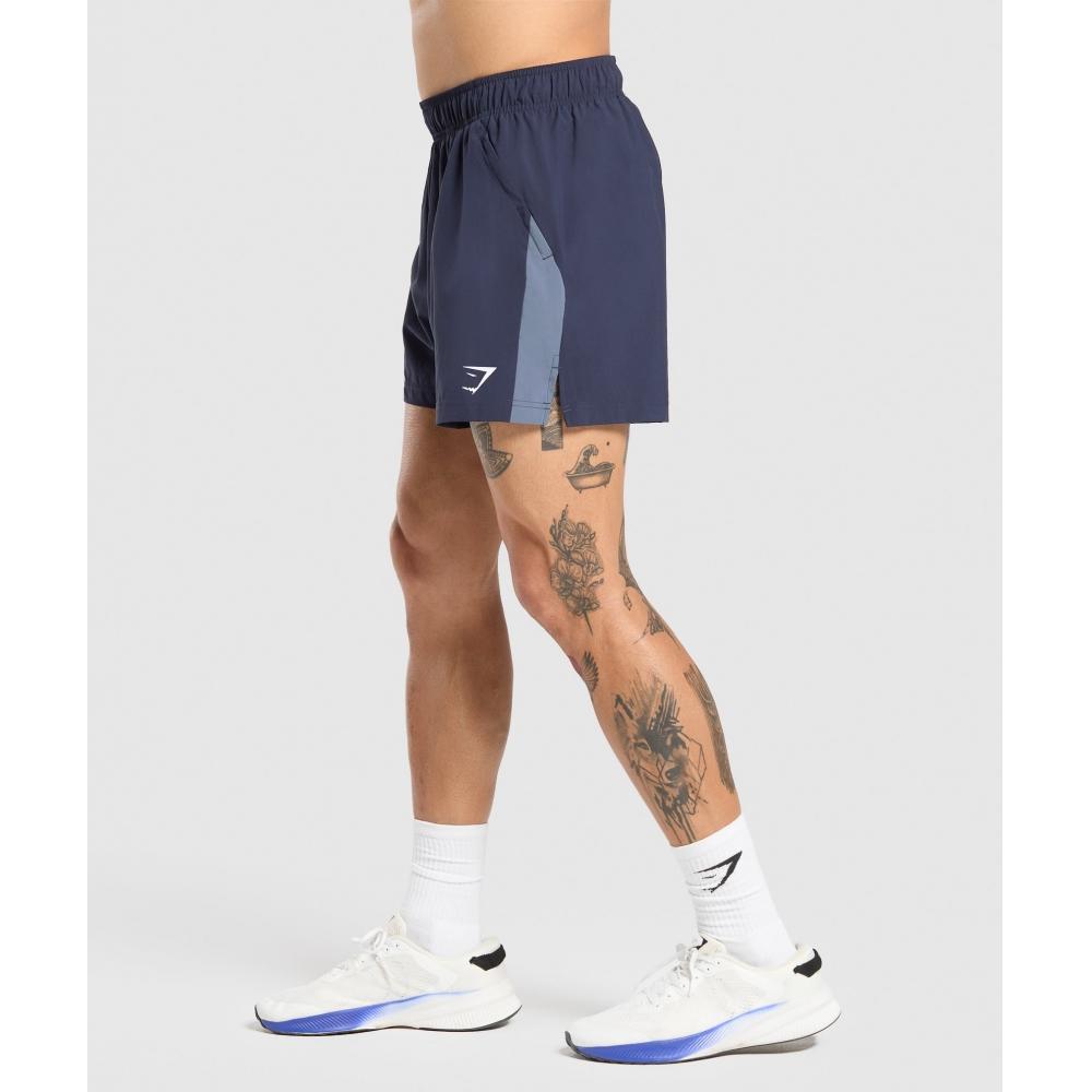 

Gymshark Sport 5 Shorts Heavy Blue Iron Blue A1b3m Ucy1 XS