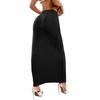 Damen Weich Mode Lässig Langer Rock Hohe Taille Elegant Exquisiter Langer Rock