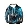 Men's Animal Print Versatile Comfort Hoodie Fashion Hoodies Sweatshirts Men’s