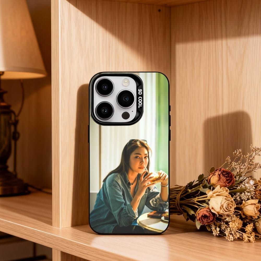 

Faye Peraya Malisorn Phone Case For iPhone17,16,15,14,13,12,11 Plus,Pro Max Black Candy silver phone case iPhone16se4