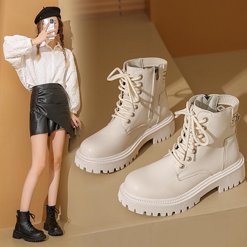 British Martin Boots Women's Autumn 2025 New Retro Platform Internet Celebrity Popular Boots Autumn and Winter Short Boots Women's Shoes