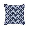 Furniture Life Peach Skin Velvet Pillow Cover Nordic Style Geometric Pattern Office Sofa Cushion Cover