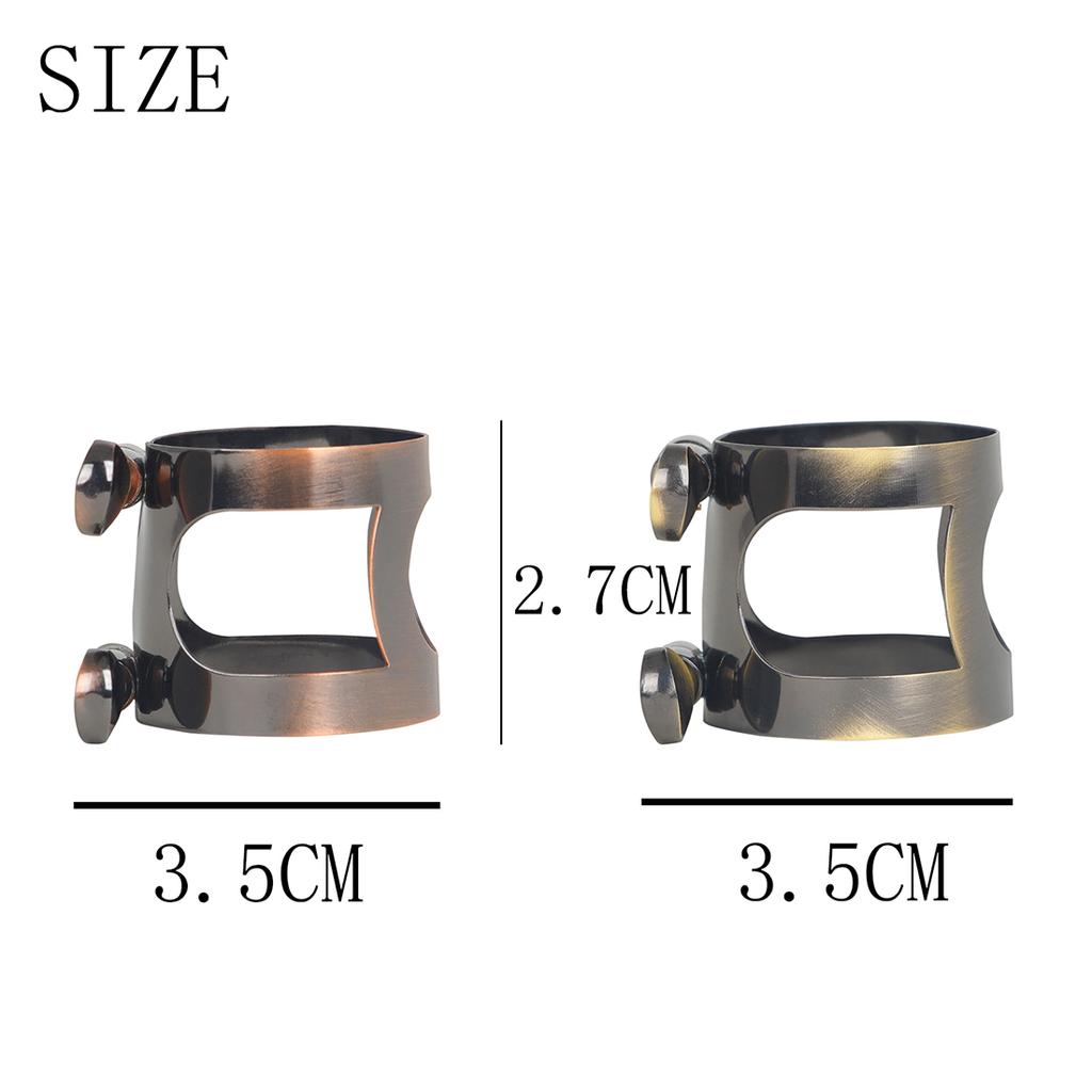 High Pitched/Mid Pitched/Alto/Clarinet Saxophone Mouthpiece Clip Saxophone Metal Mouthpiece Clip Saxophone Accessories