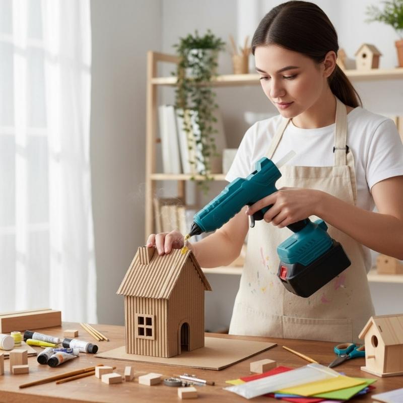 Battery Cordless Glues Guns Fast Adhesive Melting Easy Switches Operations Hot Glues Guns for Crafts