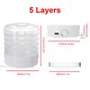 3/5 Layer Dried Fruit Vegetables Herb Meat Machine Food Dehydrator Pet Meat Dehydrated Household Snacks Air Dryer